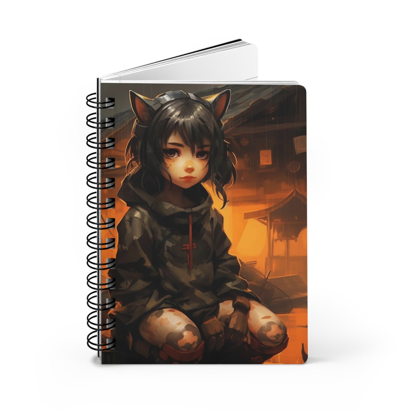 Lost in the Ashes Spiral Bound Journal Notebook