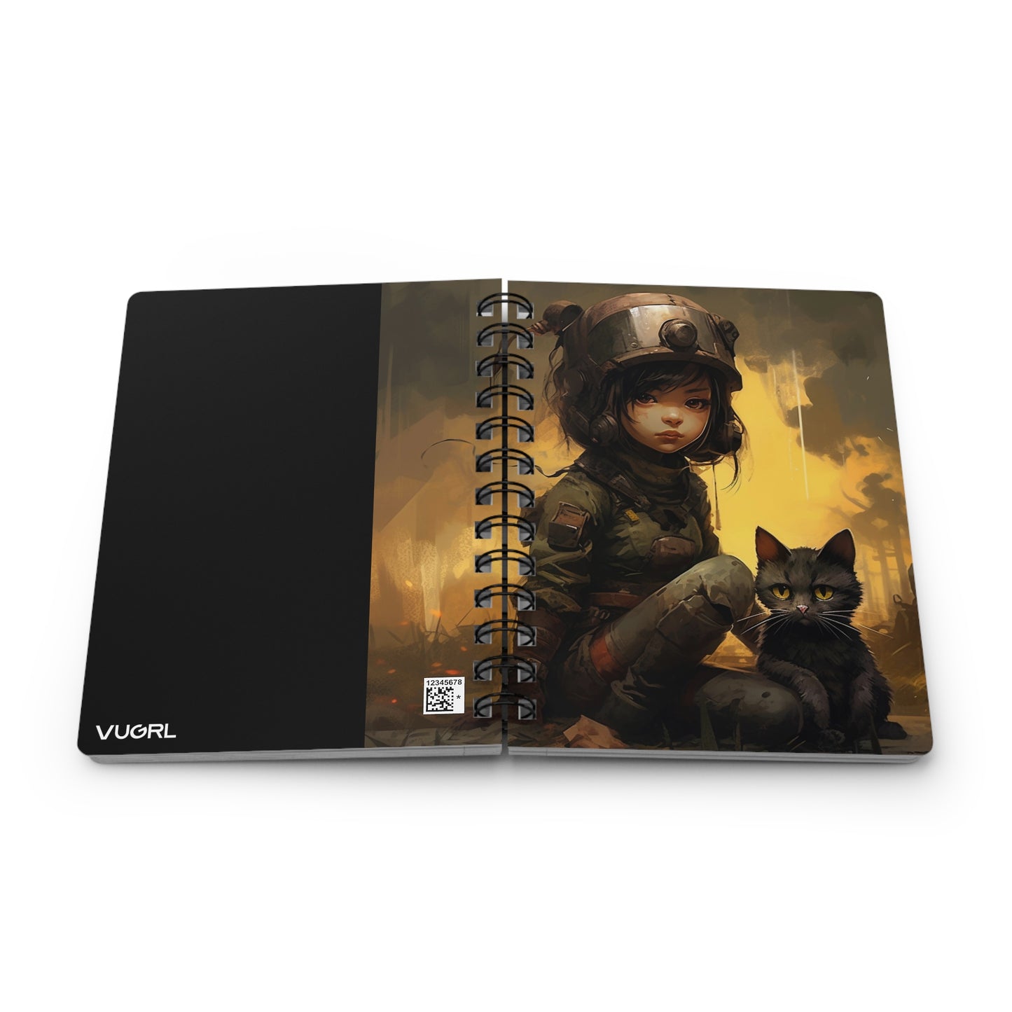 Battlefield Companion Spiral Journal Notebook