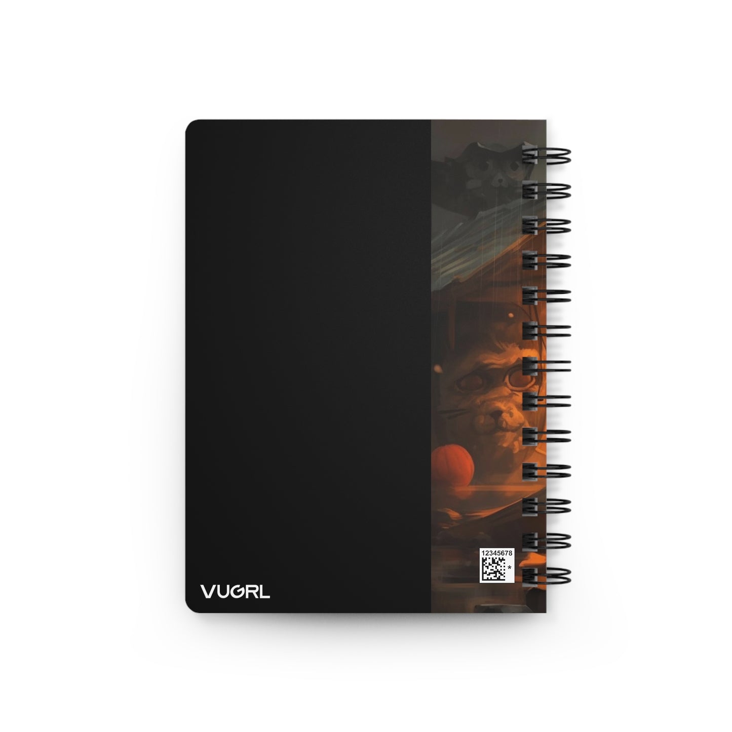 Lost in the Ashes Spiral Bound Journal Notebook