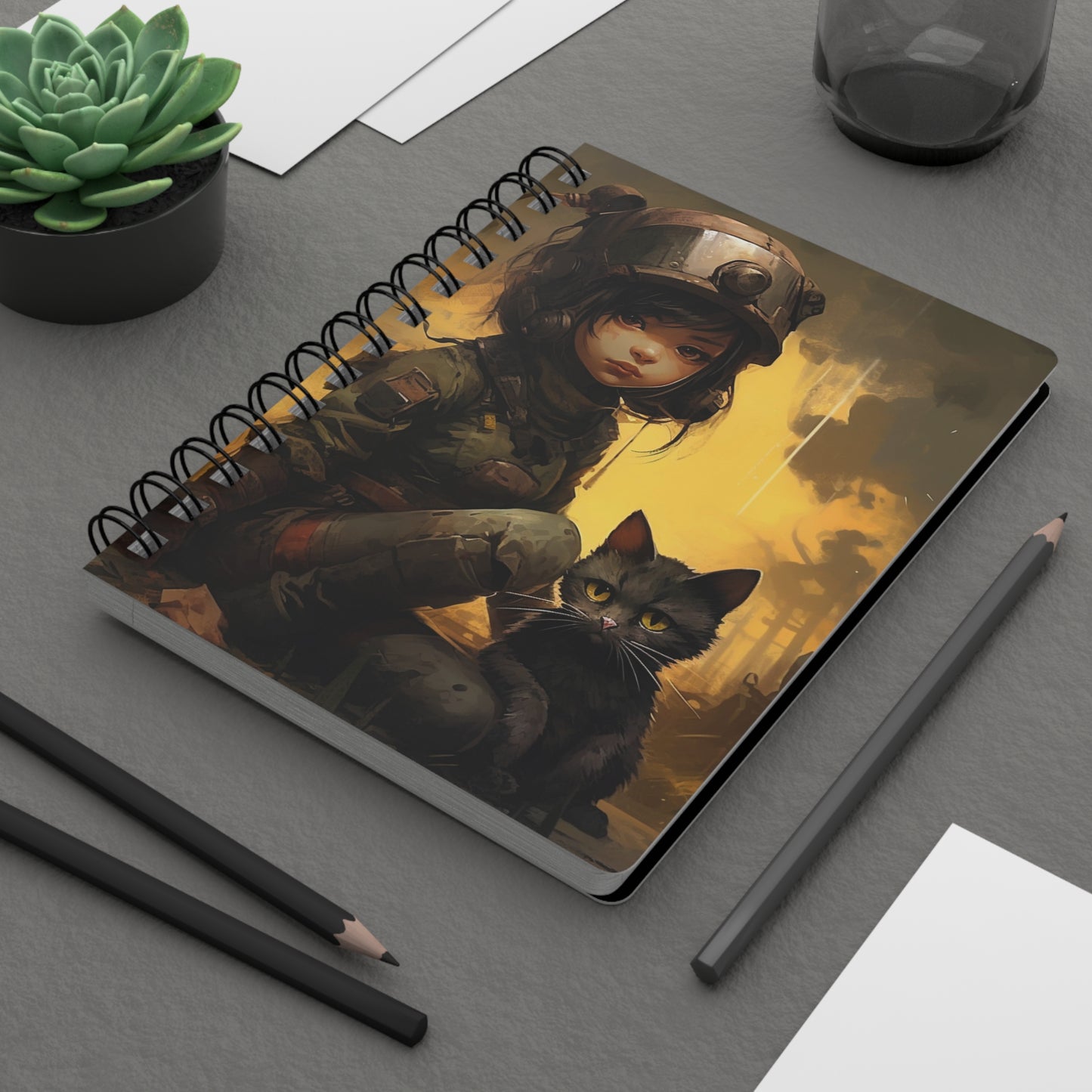 Battlefield Companion Spiral Journal Notebook